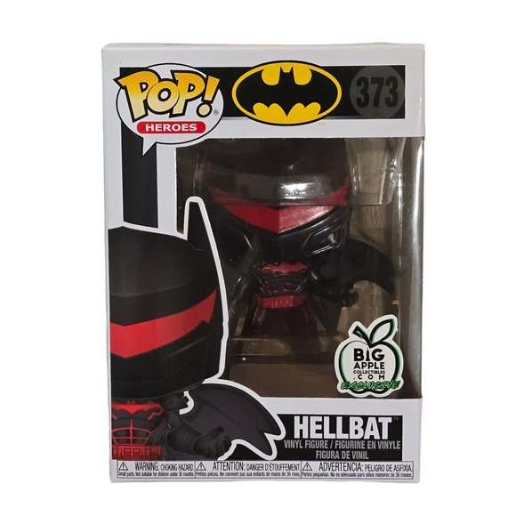 DC Comics Funko Pop! Hellbat #373 NIB - Picture 1 of 2